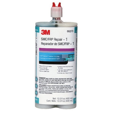 3M 3M SMC/Fiberglass Repair Adhesive-1, 08270, 400 mL 7000119842